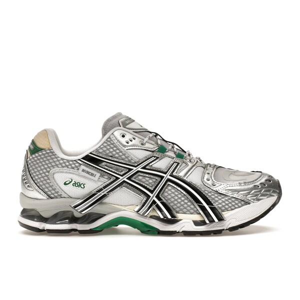 ASICS アシックス メンズ スニーカー  【ASICS Gel-Nimbus 10.1 Invincible http 404 Green】  大いさ US_5.5(23.5糎) Pure Silver/Kale スニーカー-メンズ靴