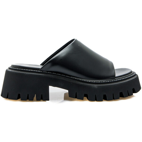 Balenciaga バレンシアガ メンズ スニーカー 【Balenciaga Tractor Slide Black】 サイズ US_M_13 Black｜asty