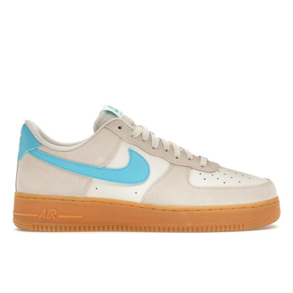 Nike ナイキ メンズ スニーカー  【Nike Air Force 1 Low \u002707 LV8 Phantom Baltic Blue】  大きさ US_11(29.0糎) Phantom/Baltic Blue/Gum Yellow