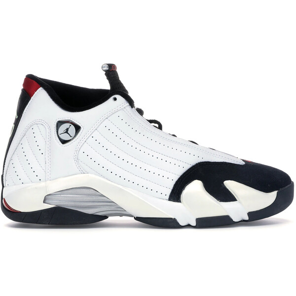 Jordan ジョーダン メンズ スニーカー  【Jordan 14 Retro Black Toe (2006)】  サイズ US_12(30.0cm) White/Black-Varsity Red-Metallic Silver
