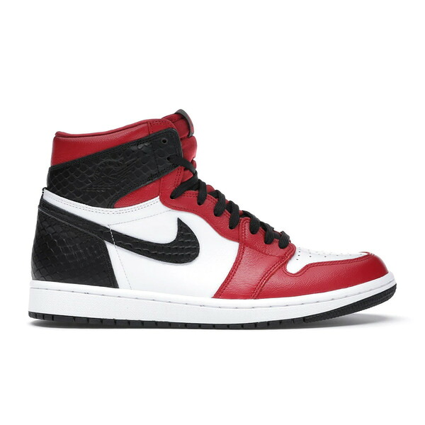 Jordan ジョーダン レディース スニーカー 【Jordan 1 Retro High Satin Snake Chicago (Women\'s)】 サイズ US_5(22.0cm) Gym Red/White-Black｜asty