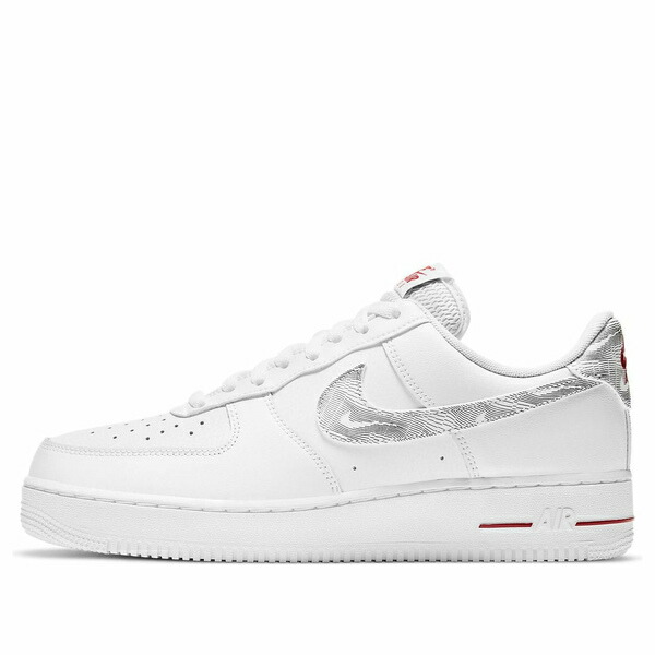 Nike ナイキ メンズ スニーカー  【Nike Air Force 1 Low \u0027Topography Pack - White University Red\u0027 DH3941-100】  大きさ US_M_13