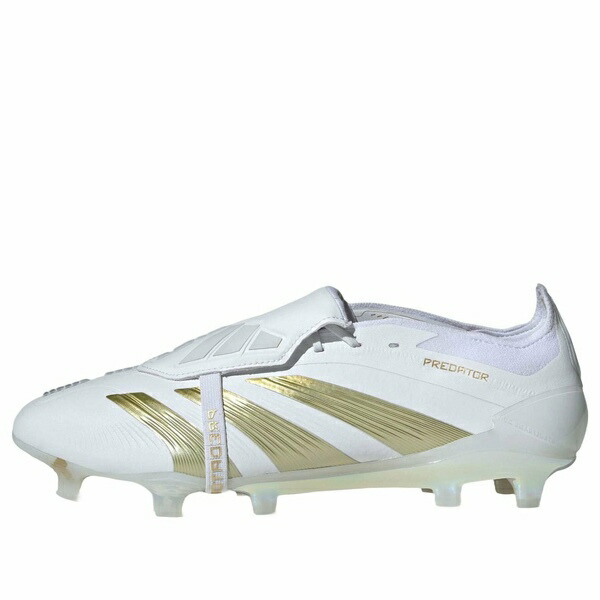 adidas アディダス メンズ スニーカー  【adidas Predator Elite FT FG \u0027Dayspark Pack White Gold\u0027 IF6445】  大いさ US_12.5(30.5糎)
