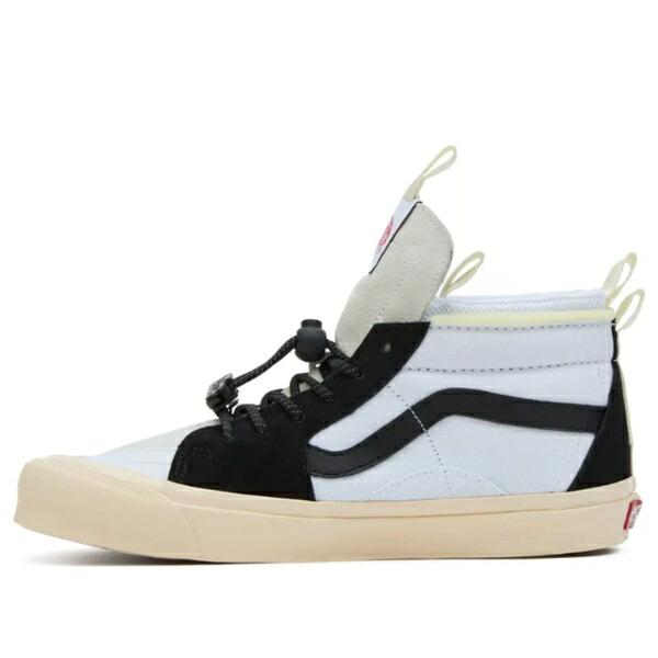Vans バンズ メンズ スニーカー  【Vans x Abc. Sk8-Hi EXT Mismatch Shoes \u0027Black White\u0027 VN000BW6BZW】  大きさ US_8(26.0糎)
