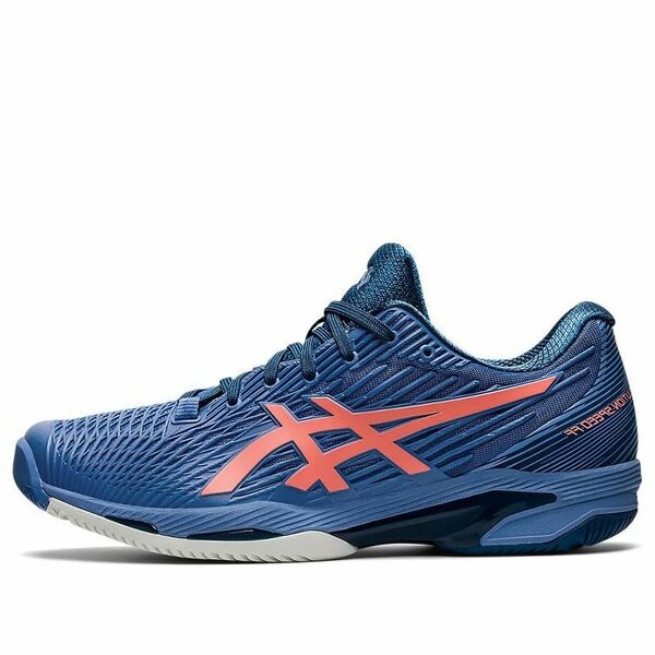 ASICS アシックス メンズ スニーカー  【ASICS Solution Speed FF 2 \u0027Blue Harmony Guava\u0027 1041A182-400】  大きさ US_11.5(29.5珊)