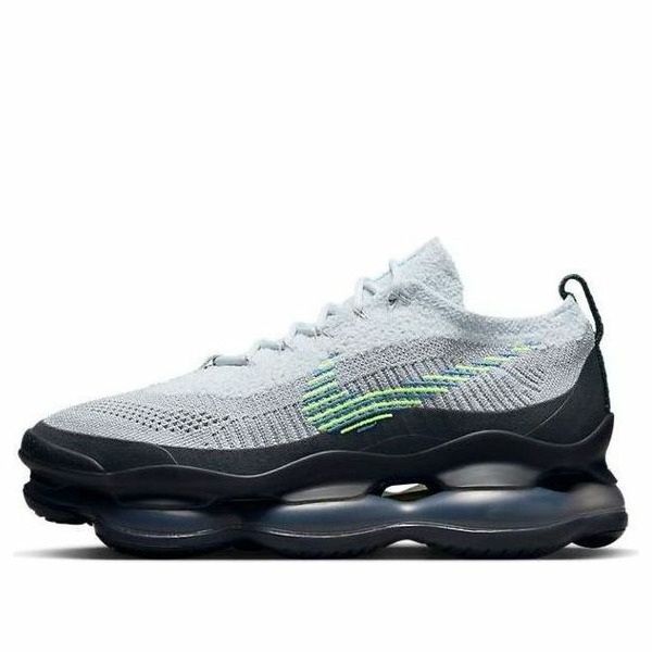 Nike ナイキ メンズ スニーカー  【Nike Air Max Scorpion Flyknit \u0027Wolf Grey Volt\u0027 DJ4701-002】  大きさ US_12.5(30.5糎)
