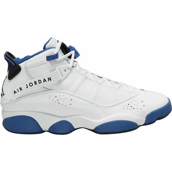 2021年激安 ジョーダン メンズ バスケットボール スポーツ J rdan 6 Rings Sh es White/Black/Blue asty シューズ