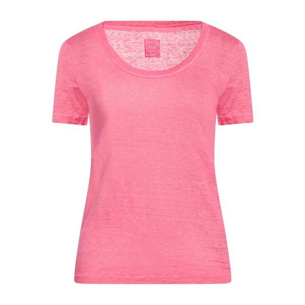 【送料無料】 １２０％リノ レディース Tシャツ トップス T-shirts Pink