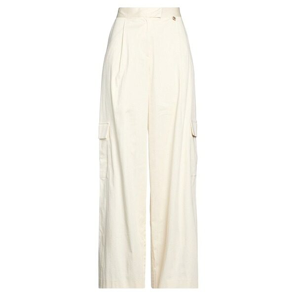 【送料無料】 フラコミーナ レディース カジュアルパンツ ボトムス Pants White|asty