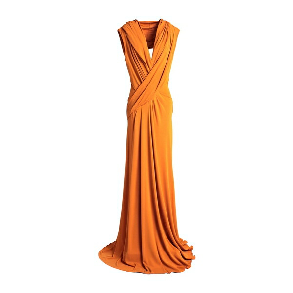 【送料無料】 アルベルタ フェレッティ レディース ワンピース トップス Maxi dresses Orange｜asty