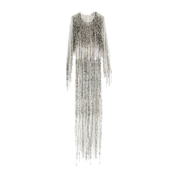 【貨物輸送無料】 エリザベスフランキ レディース 衣裳 トップス Maxi dresses White