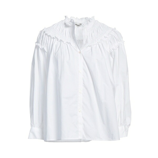 【送料無料】 サンドロ レディース シャツ トップス Shirts White|asty