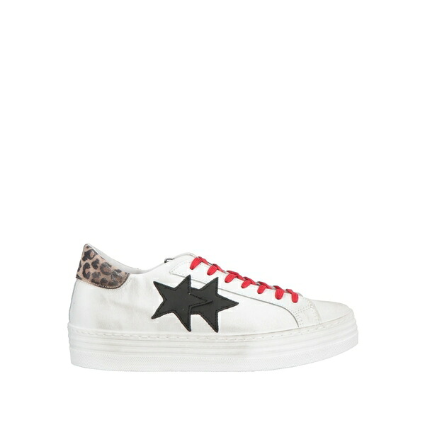 【送料無料】 ツースター レディース スニーカー シューズ Sneakers White｜asty