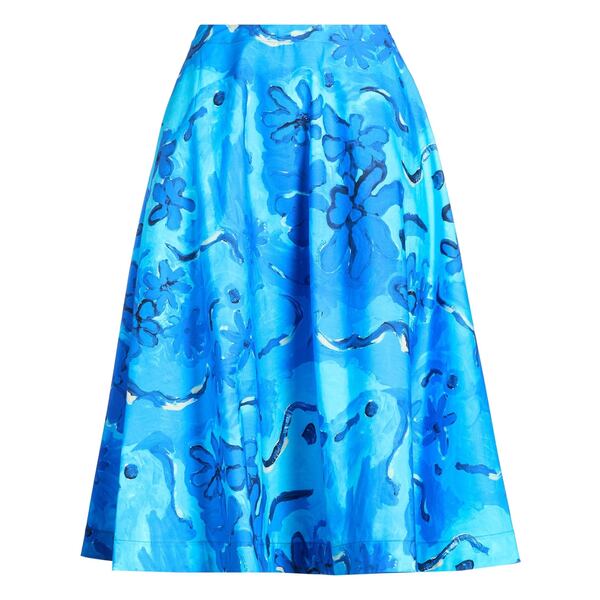 【貨物輸送無料】 マルニ レディース スコート ボトムス Midi skirts Azure スカート-ボトムス