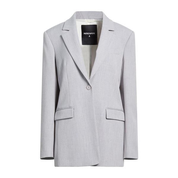 【送料無料】 パトリツィア ペペ レディース ジャケット＆ブルゾン アウター Blazers Grey｜asty