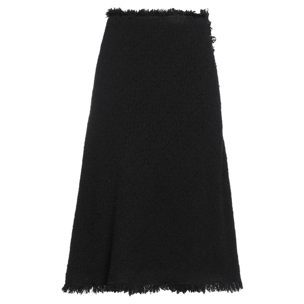 【貨物輸送無料】 アルベルタ フェレッティ レディース スコート ボトムス Midi skirts Black スカート-ボトムス-レディースファッション