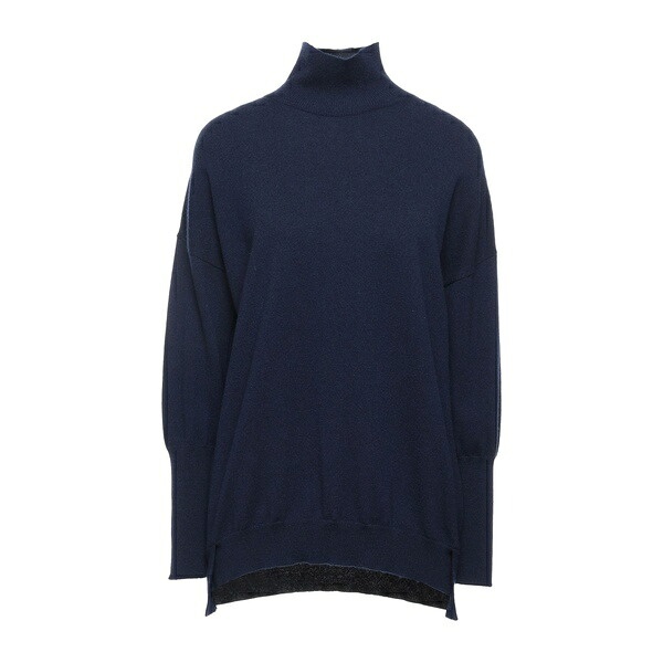 【貨物輸送無料】 アグノラ レディース 編み物\u0026スウェーター アウター Turtlenecks Blue
