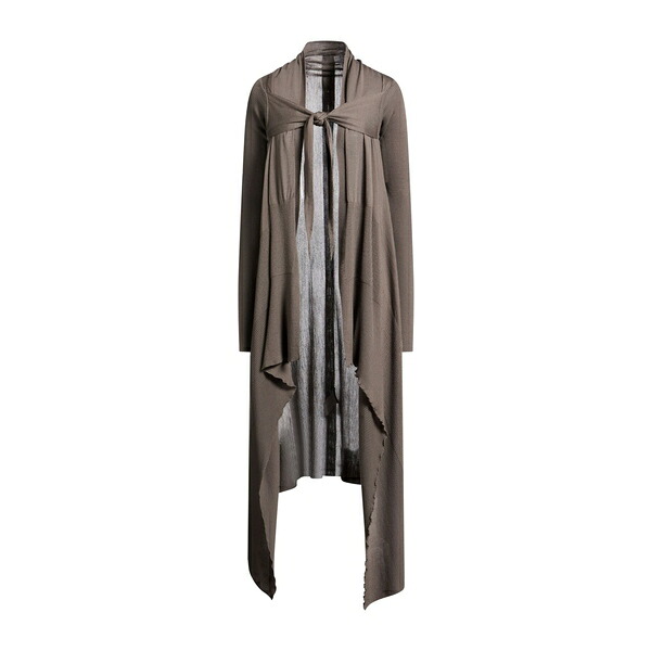 【貨物輸送無料】 リックオウエンス レディース ジレー アウター Cardigans Grey