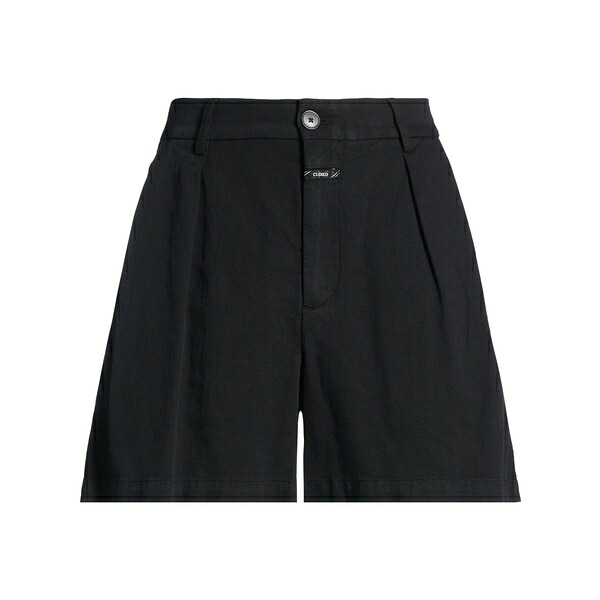 【貨物輸送無料】 クローズド レディース 心地好いズボン下 ボトムス Shorts \u0026 Bermuda Shorts Black レディースファッション-パンツ-ボトムス