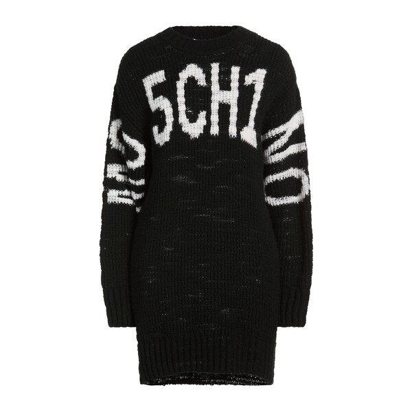 【送料無料】 モスキーノ レディース ニット&セーター アウター Sweaters Black|asty