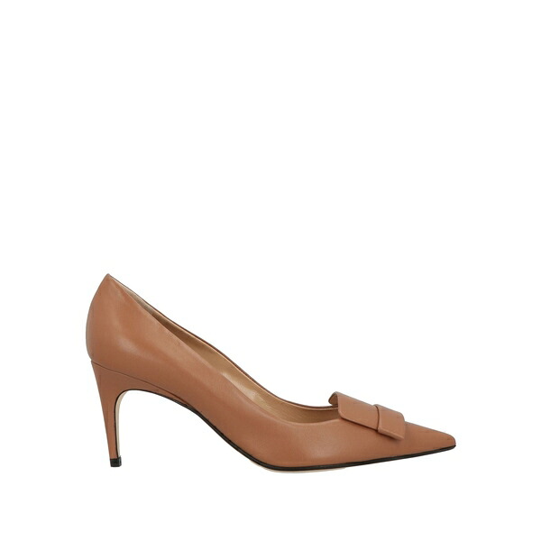 【貨物輸送無料】 セルジオロッシ レディース パンプス シューズ Pumps Brown