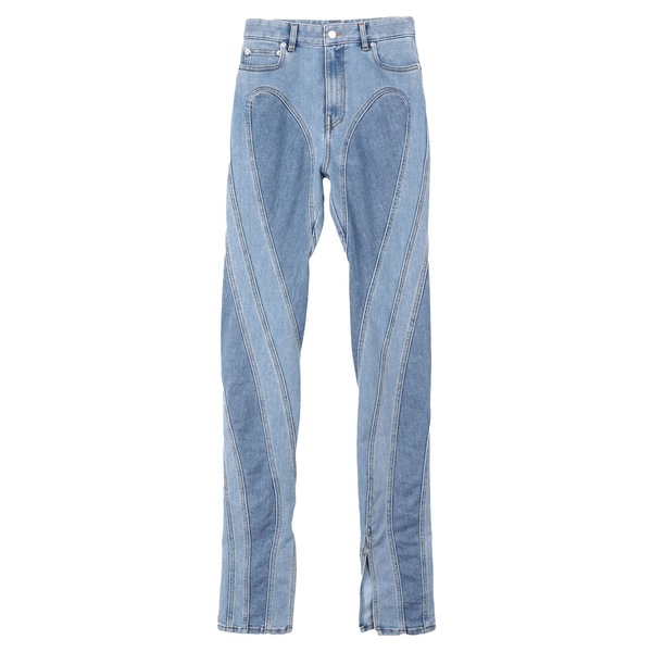 【送料無料】 マグラー レディース デニムパンツ ボトムス Jeans Blue｜asty