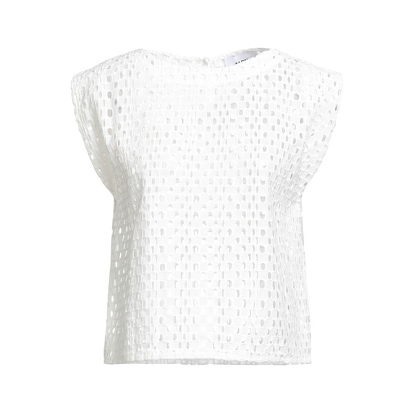 【貨物輸送無料】 アルファス テューディオ レディース プルオーバー トップス Tops White