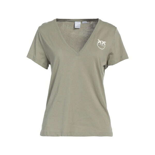 【貨物輸送無料】 ピンコ レディース プルオーバー トップス T-shirts Green
