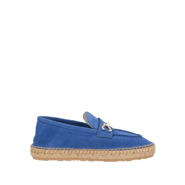 【貨物輸送無料】 モスキーノ レディース スリッポン・ローファー シューズ Loafers Blue