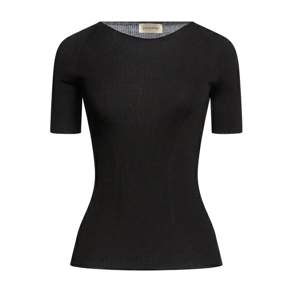 【貨物輸送無料】 ジェントリーポルトフィーノ レディース プルオーバー トップス T-shirts Black