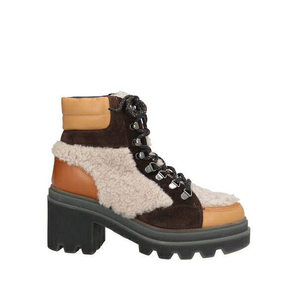 【貨物輸送無料】 ボイルブランシェ レディース ブーツ シューズ Ankle boots Brown