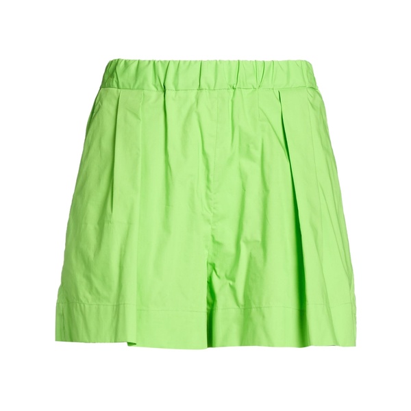 【送料無料】 アッシュ レディース カジュアルパンツ ボトムス Shorts & Bermuda Shorts Green|asty