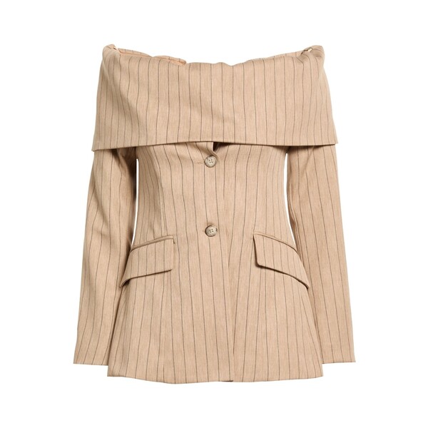 【送料無料】 ヴィコロ レディース ジャケット＆ブルゾン アウター Jackets Beige｜asty