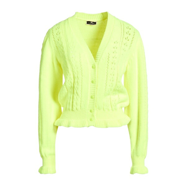 【貨物輸送無料】 エリザベスフランキ レディース ジレー アウター Cardigans Green