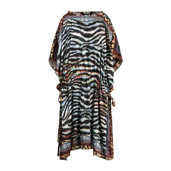 【送料無料】 ロベルトカヴァリ レディース ワンピース トップス Midi dresses Black|asty