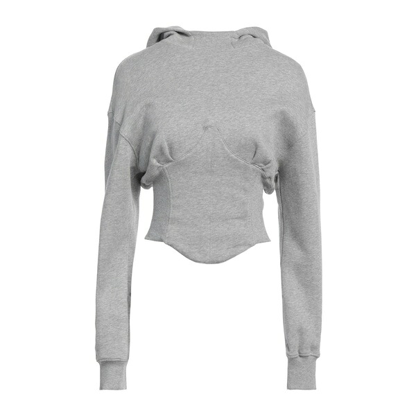 【貨物輸送無料】 シアラフェラーニ レディース パーカー・スウェットシャツ アウター Sweatshirts Grey