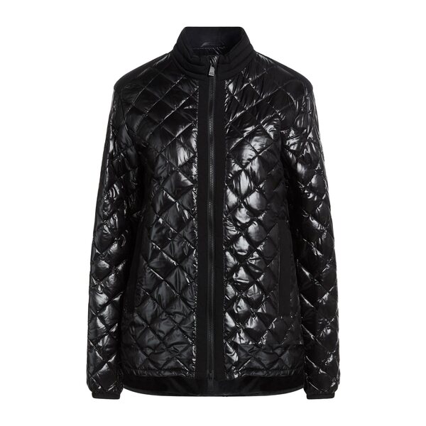 【貨物輸送無料】 タトラス レディース 上衣＆上衣 アウター Puffers Black コート・ジャケット-レディースファッション
