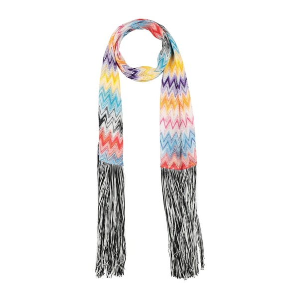 【貨物輸送無料】 ミッソーニ レディース えり巻き・袈裟・えり巻き 付属物 Scarves Azure