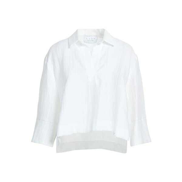 【貨物輸送無料】 騒々しい混乱 レディース プルオーバー トップス Tops White