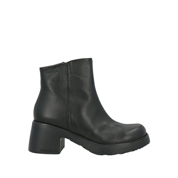 【送料無料】 ワンダーズ レディース ブーツ シューズ Ankle boots Black｜asty