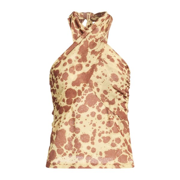 【貨物輸送無料】 ナヌーシュカ レディース プルオーバー トップス Tops Brown