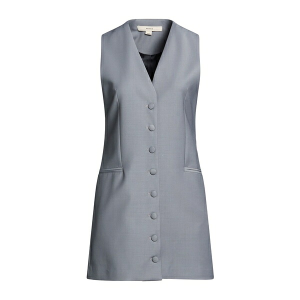 【送料無料】 リメイン バーガー クリステンセン レディース ワンピース トップス Mini dresses Grey｜asty