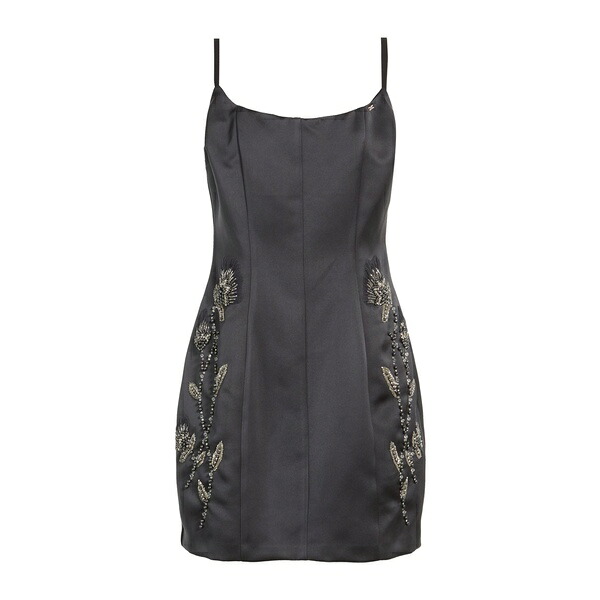【送料無料】 エリザベスフランキ レディース ワンピース トップス Mini dresses Grey｜asty 65,340円