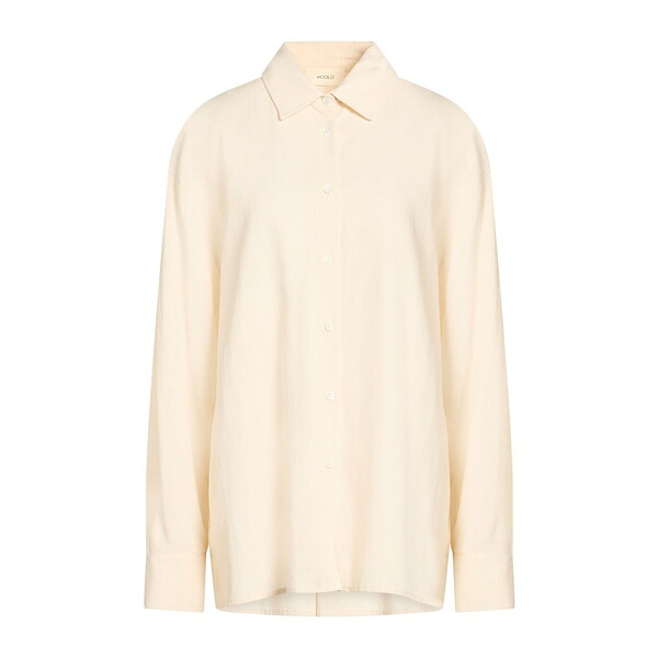 【送料無料】 ヴィコロ レディース シャツ トップス Shirts Beige|asty