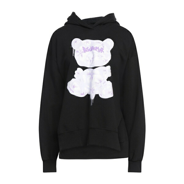 【送料無料】 ディスクレイマー レディース パーカー・スウェットシャツ アウター Sweatshirts Black|asty