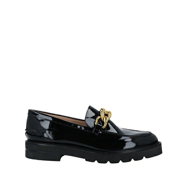 【貨物輸送無料】 スチュアート ワイツマン レディース スリッポン・ローファー シューズ Loafers Black
