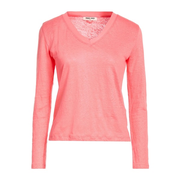 【送料無料】 マックス アンド モイ レディース Tシャツ トップス T-shirts Pink｜asty