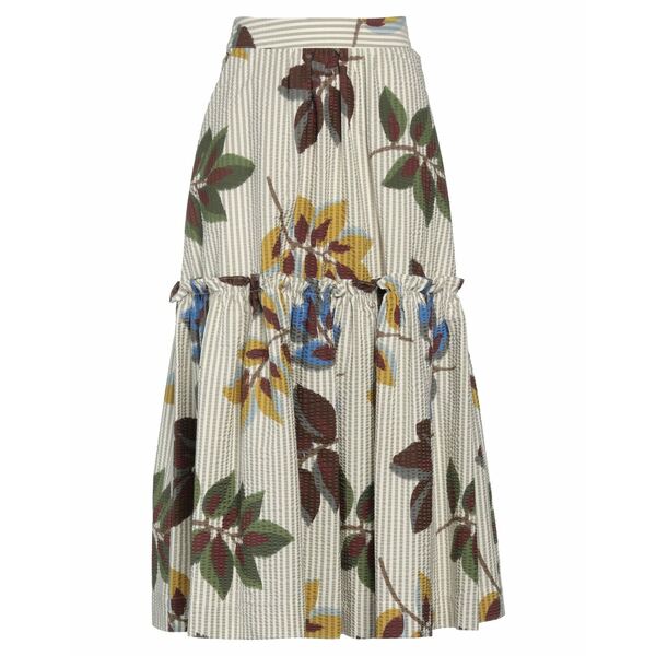 ビジネスバック パロッシュ スカート ボトムス レディース Midi skirts Beige - ボトムス、パンツ