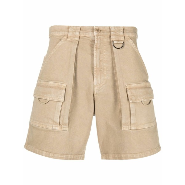 モスキーノ メンズ カジュアルパンツ ボトムス D-ring detail cargo shorts Brown｜asty