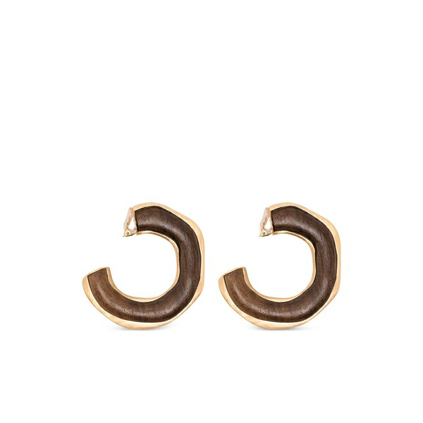 カルトガイア レディース ピアス＆イヤリング アクセサリー Madeira earrings Brown｜asty 36,270円